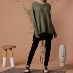 Known Supply Organic Cotton Solstice Sweater - Olive
